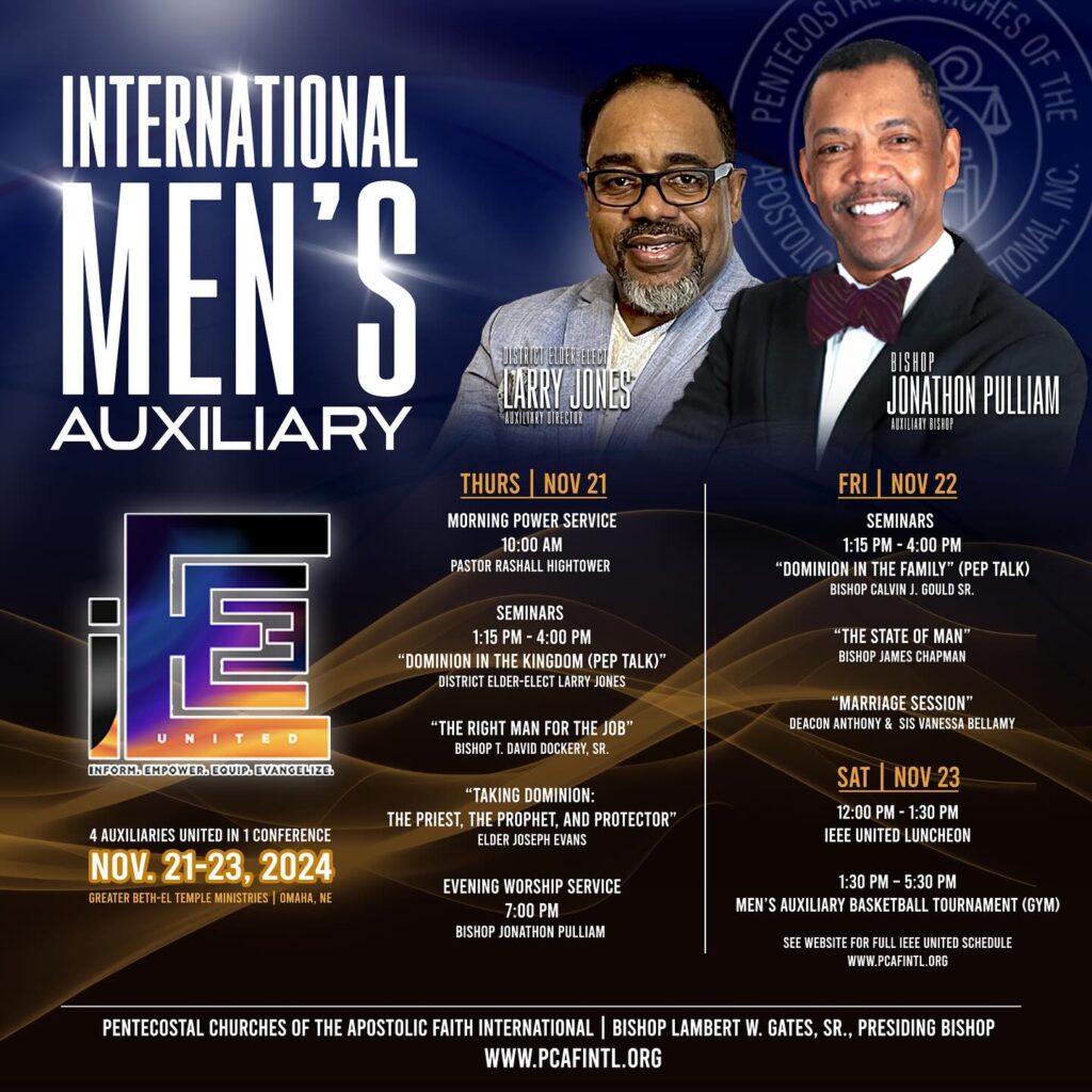 IEEE UNITED - International Men's Auxiliary Conference SCHEDULE NOVEMBER 21-23, 2024