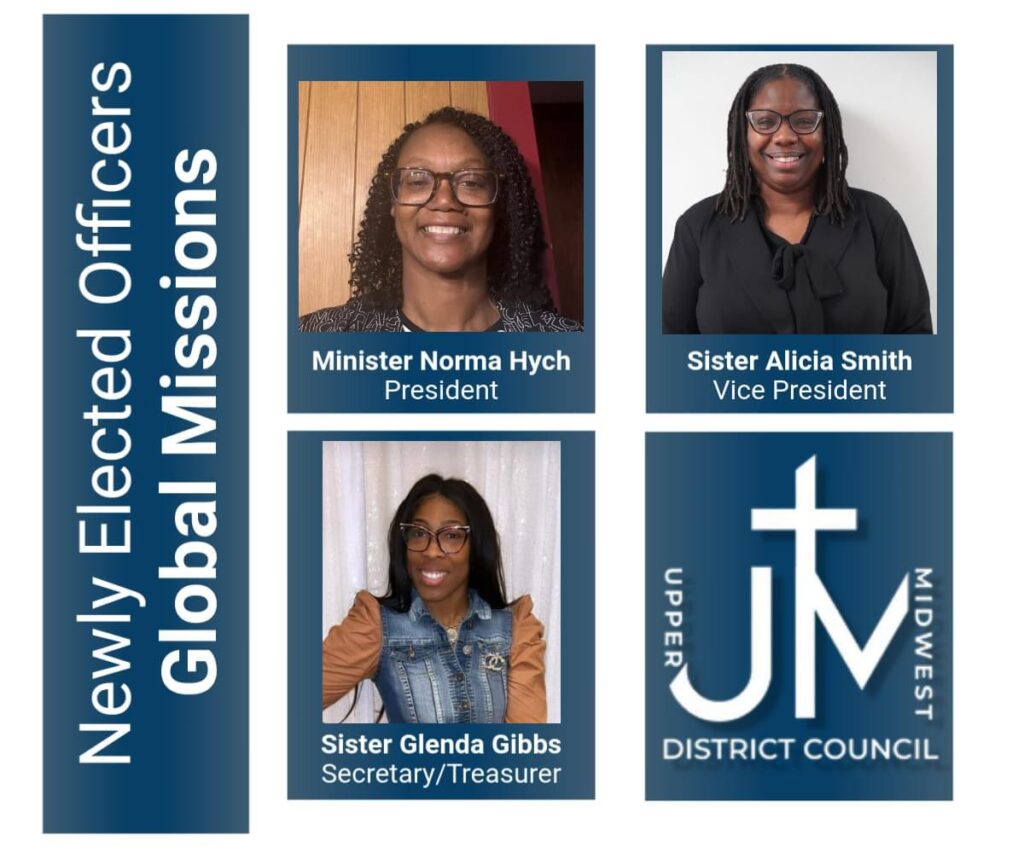 Newly Elected UMDC Global Missions Officers