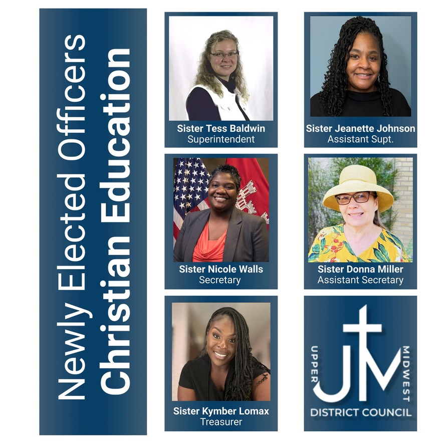 Newly Elected UMDC Christian Education Officers